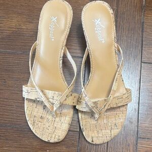 Xappeal Women's Cork Tan Sandals